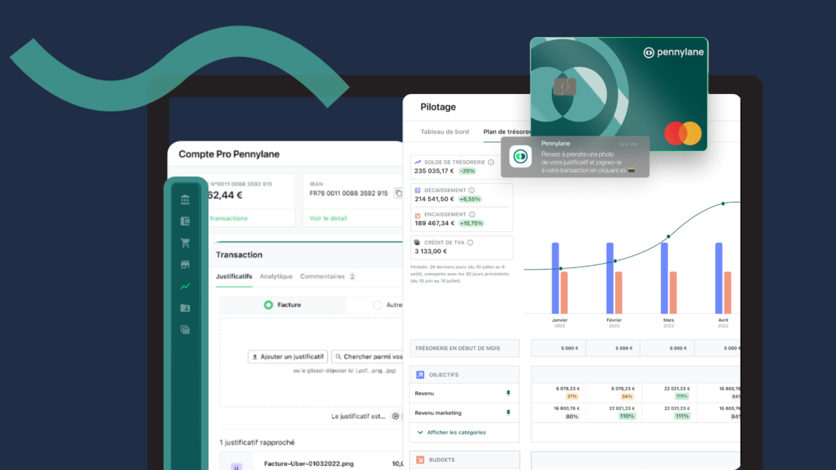 Logiciel de gestion comptable Pennylane